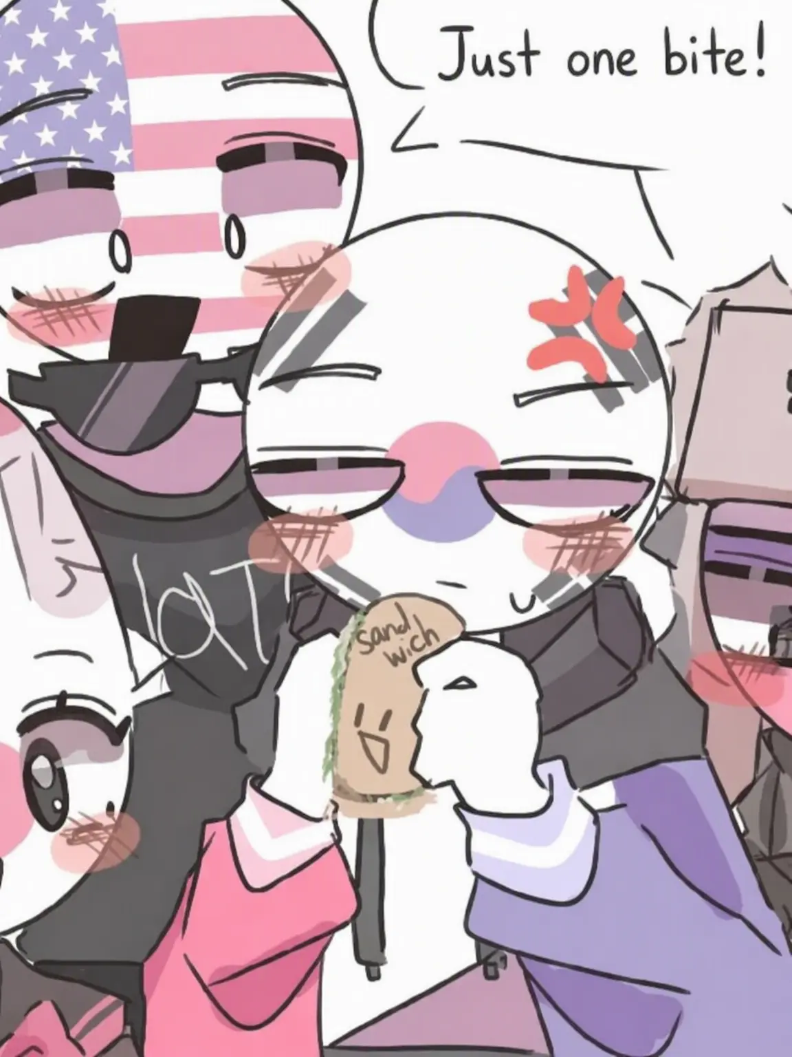 ItchyBrain3325의 Countryhumans School Trip x Fox