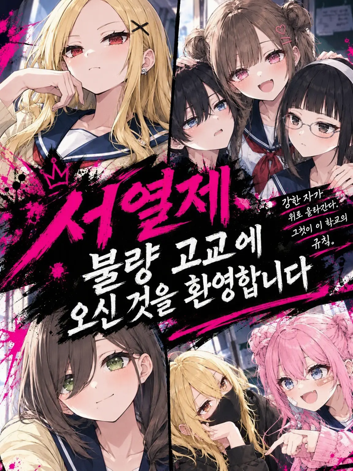 Sakuraruna_11261009의 여자 ver.) 서열제, 불량 고교에 오신 것을 환영합니다
