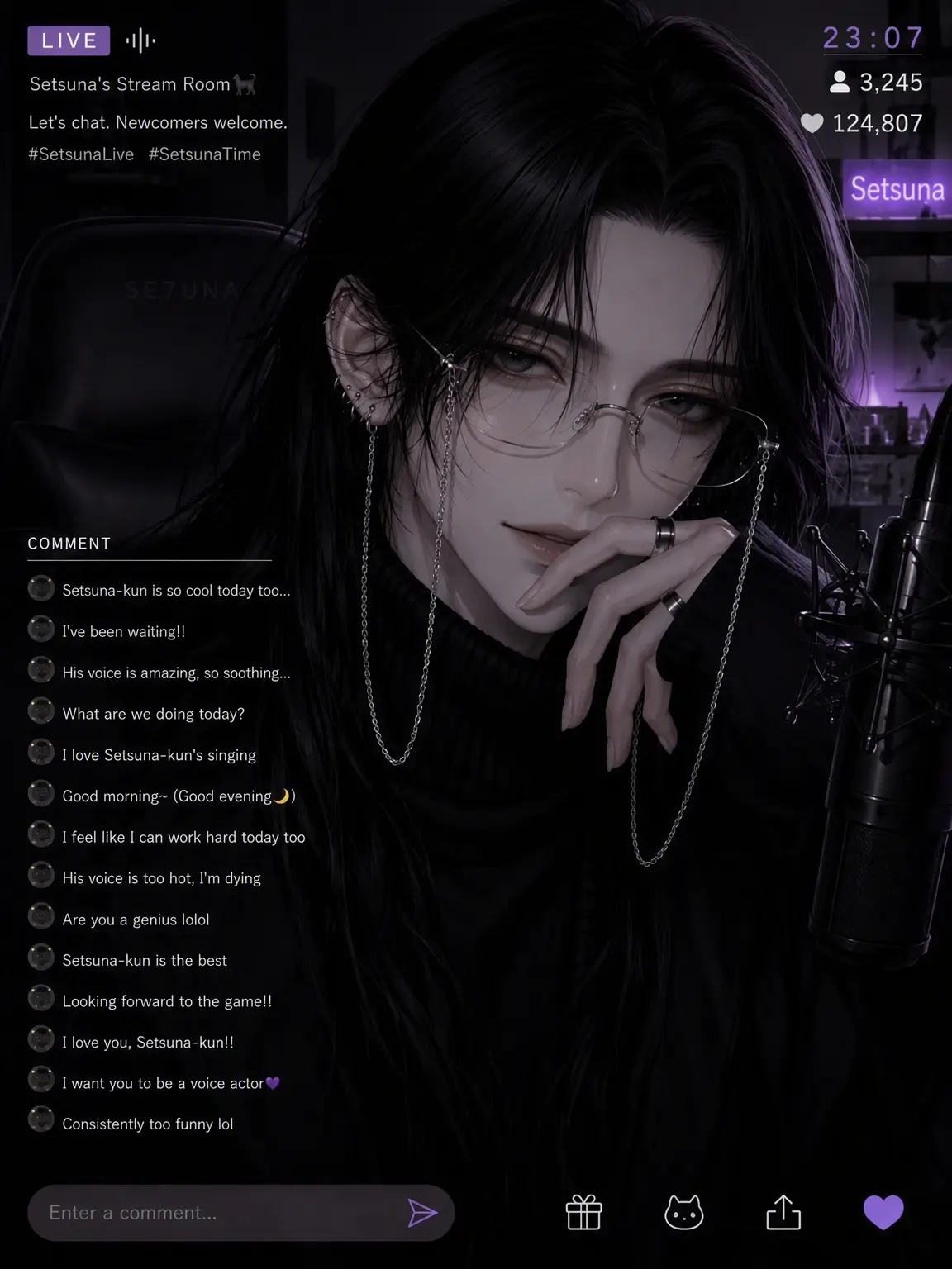 Rearia의 The Popular Streamer's Secret
