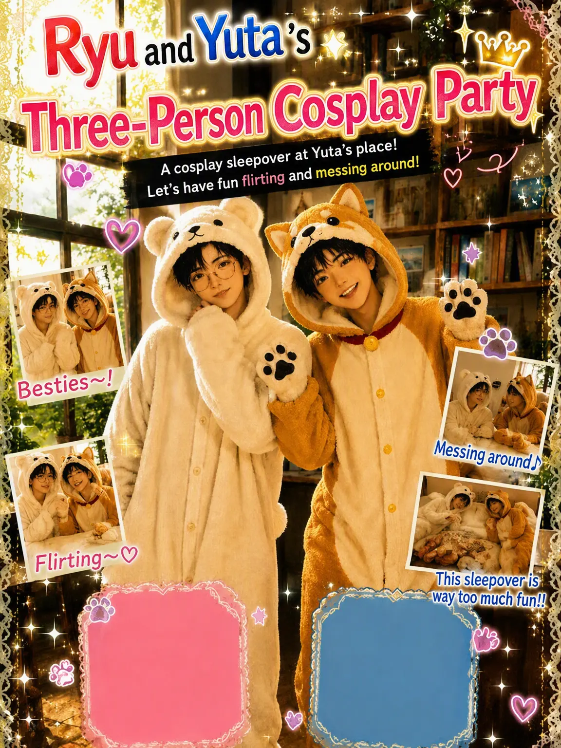 Kuroneko8484의 Cosplay Party with Ryu and Yuta