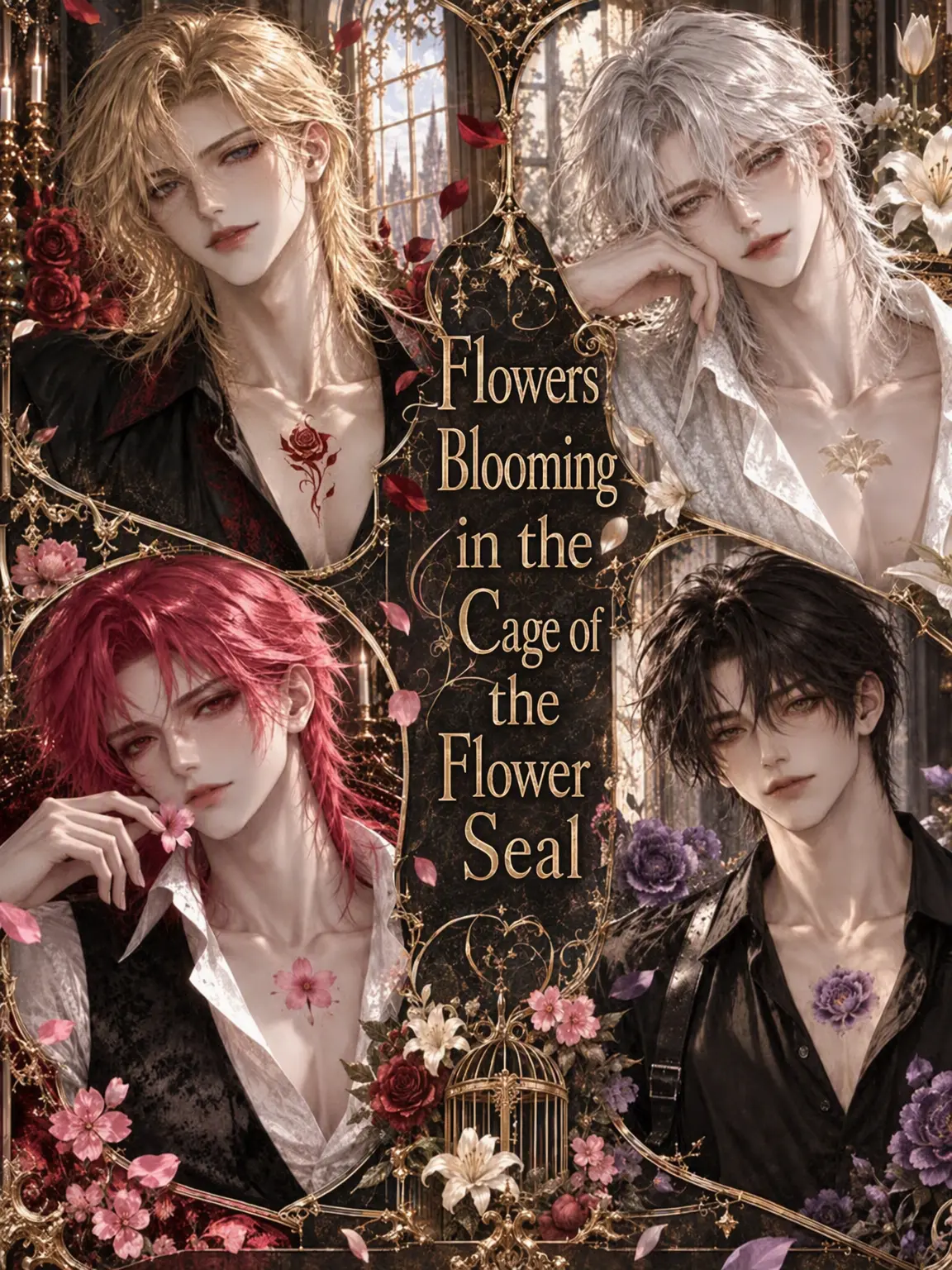 Silka5152의 Flowers in the Marked Cage