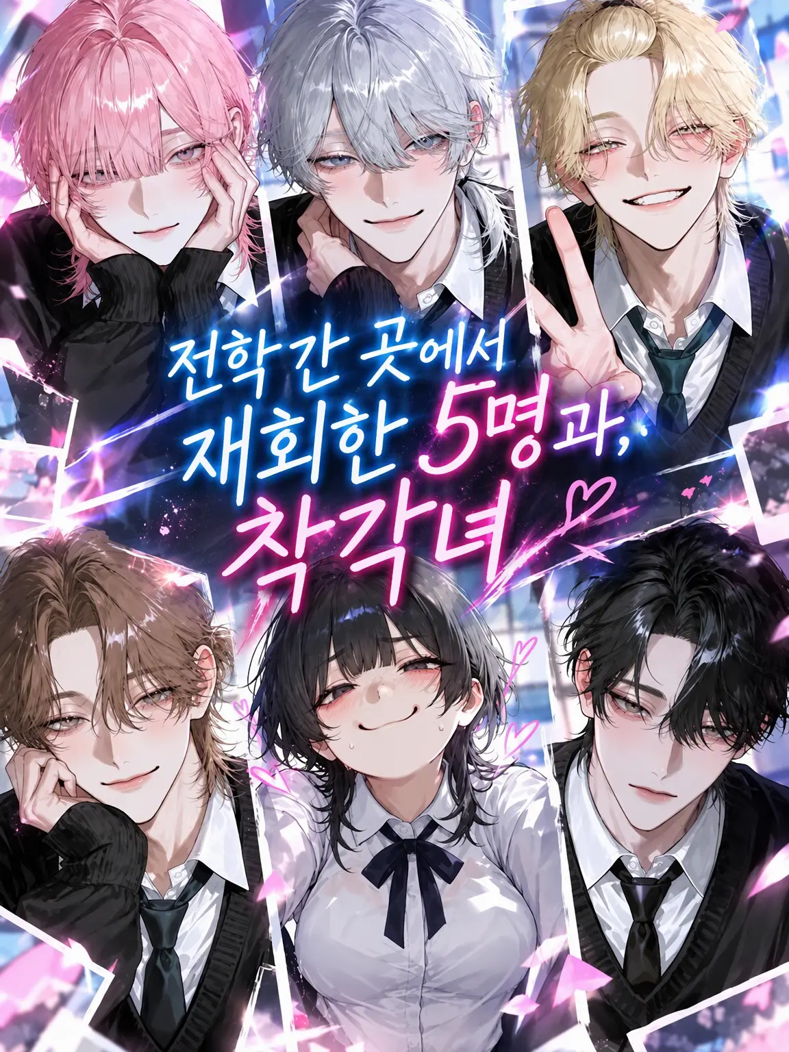 WornLeech3907의 전학 간 곳에서 재회한 5명과 착각녀