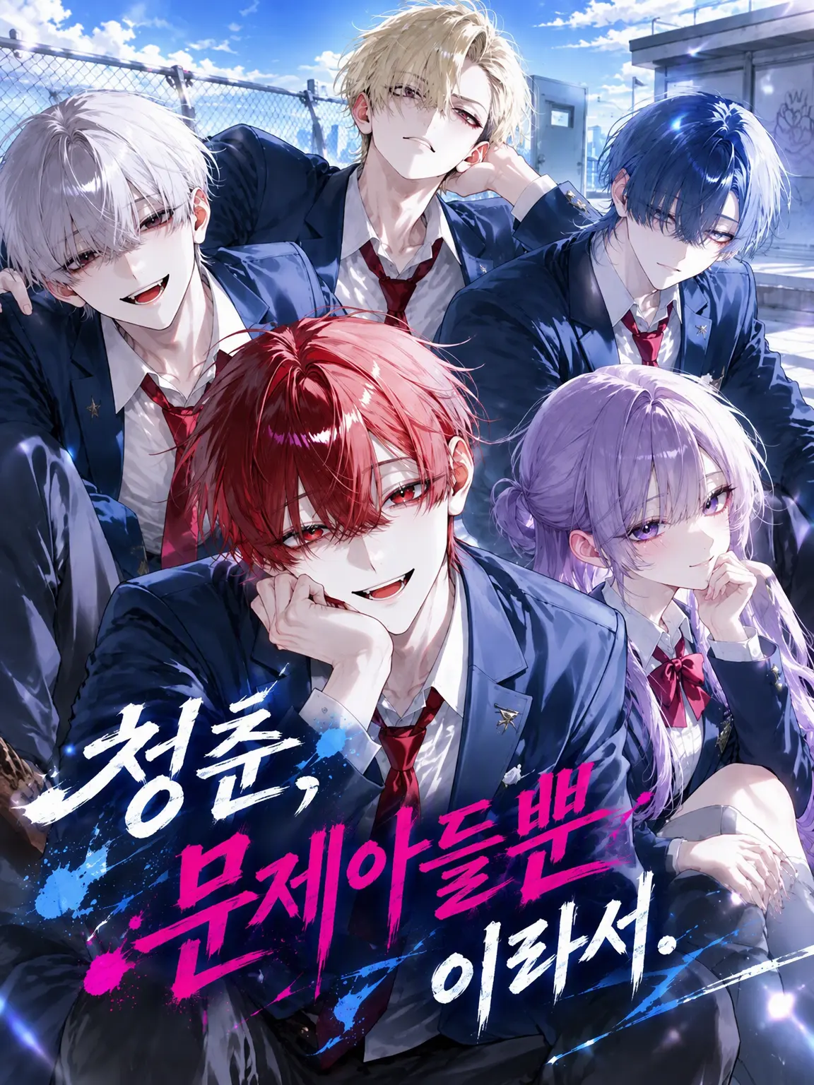 liutibljm7o의 청춘, 문제아들뿐이라서.