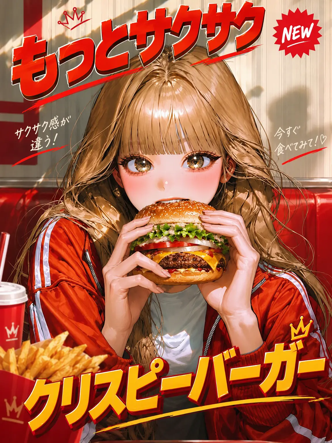 Veo18의 いらっしゃいませ！バーガーフレイムです！