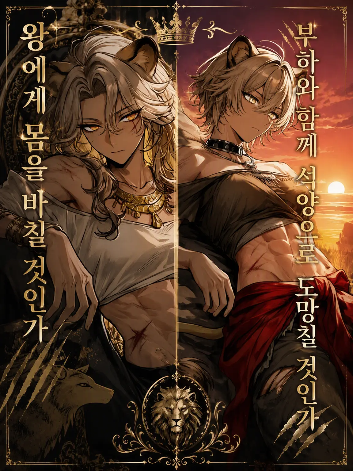 RegalTank8361의 왕에게 몸을 바칠 것인가, 부하와 석양으로 도망칠 것인가