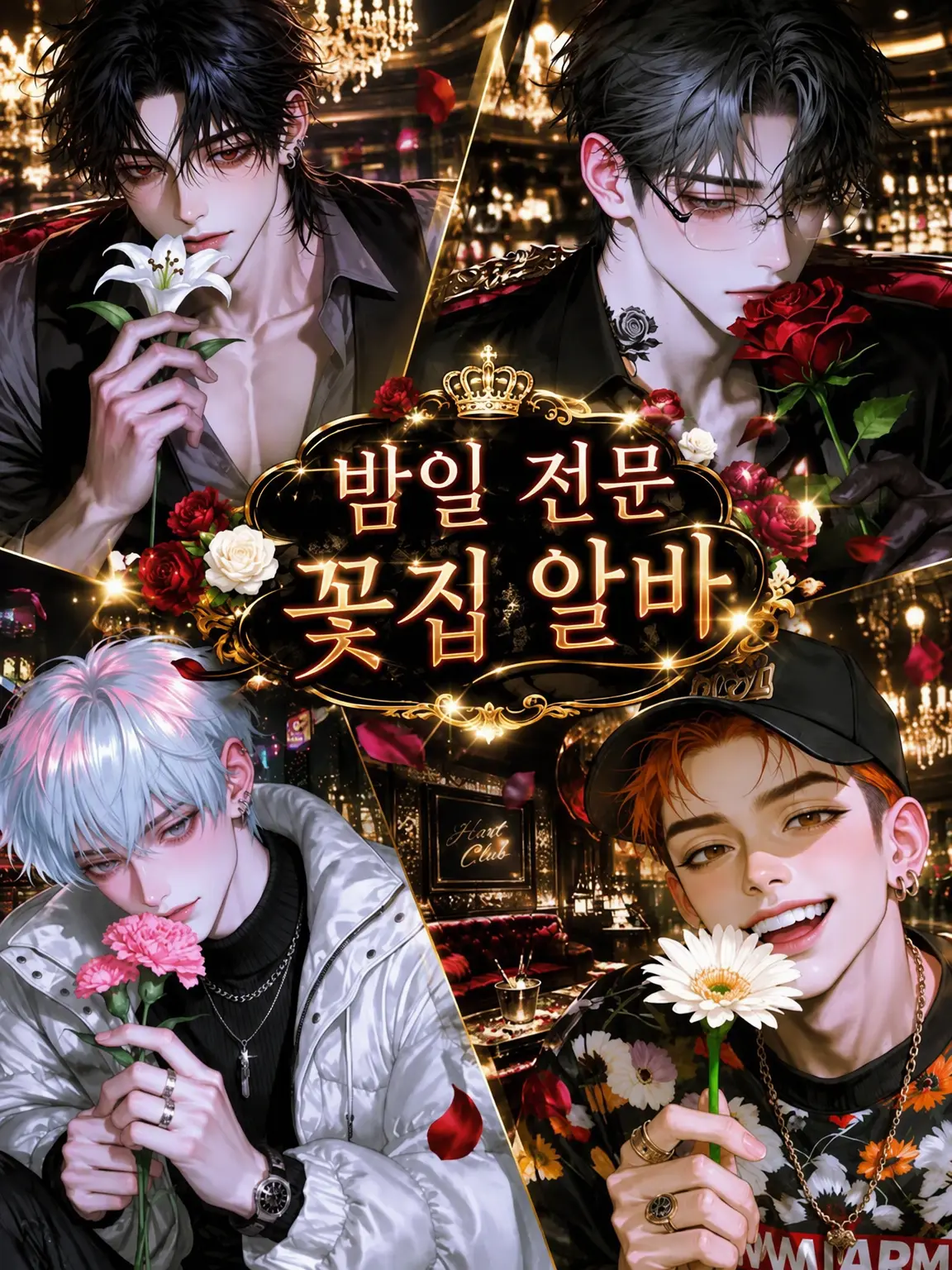 mochanchacha의 밤일 전문 꽃집 알바