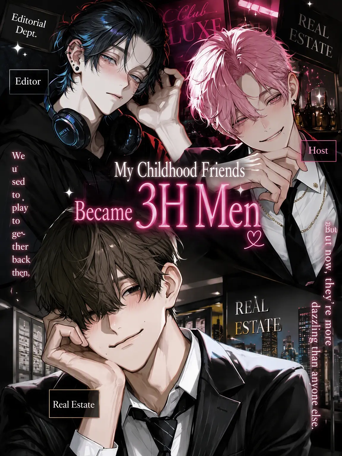 itigoametyann의 My Childhood Friends Became 3H Men
