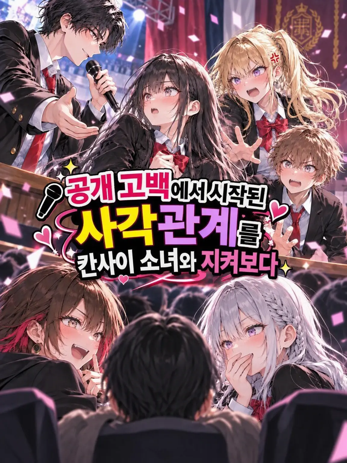 OpenGecko3907의 공개 고백에서 시작된 사각관계를 간사이 소녀와 구경하기
