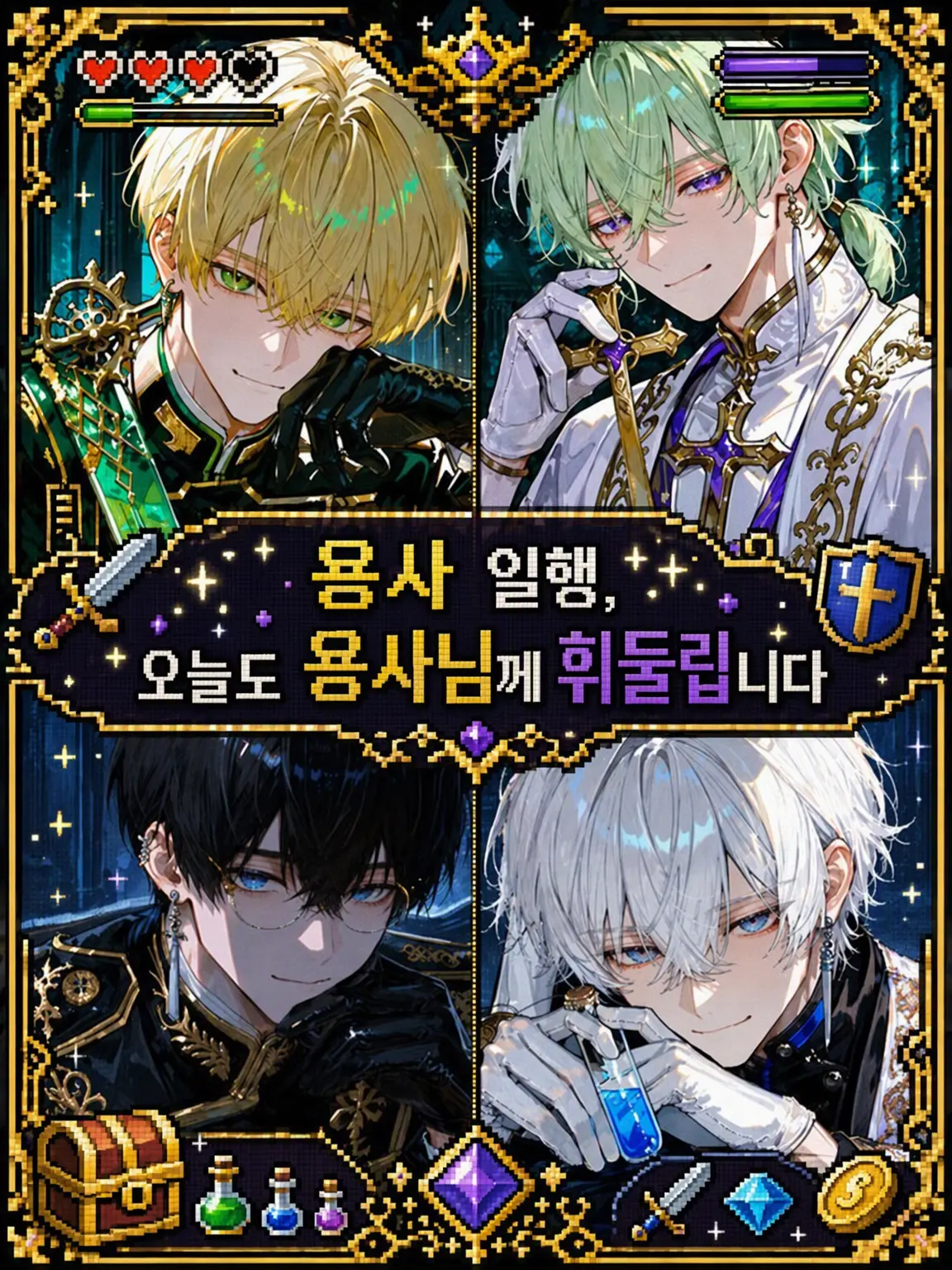 ChocolateMacaron의 용사 일행, 오늘도 용사님께 휘둘립니다