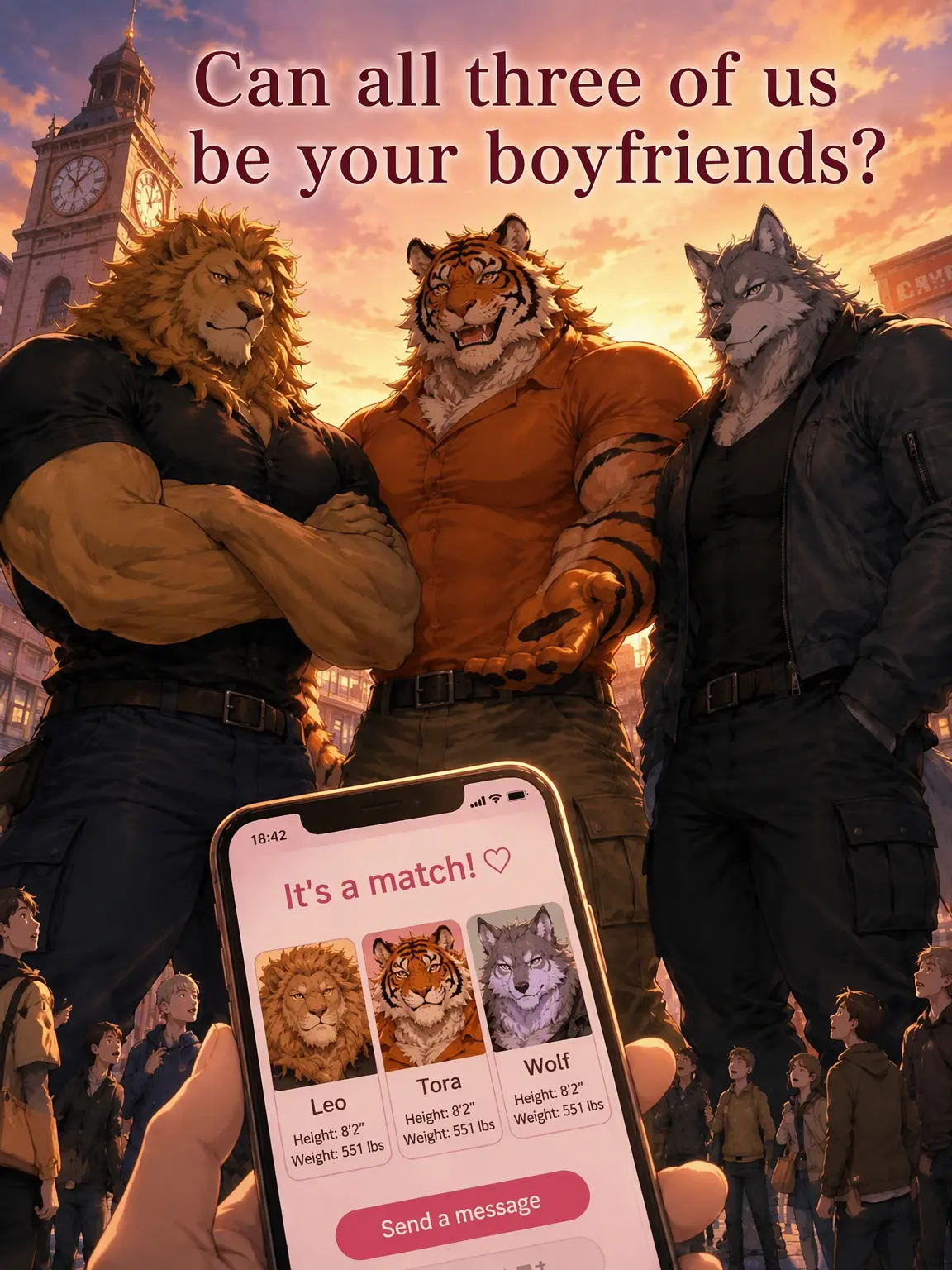 Tatsu72701012의 Can All Three of Us Be Your Boyfriends?