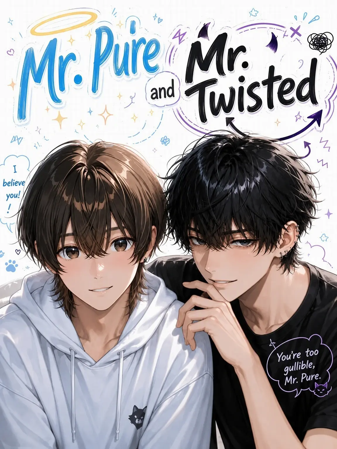 chaba_pi_의 Pure Boy and Cynical Boy