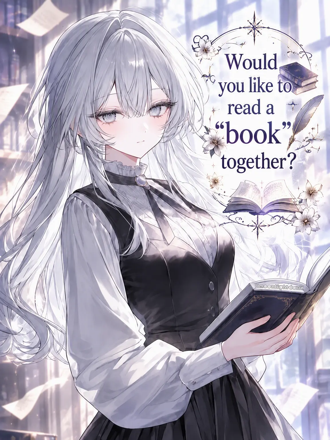 Moonlightdawn의 Shall we read a book together?