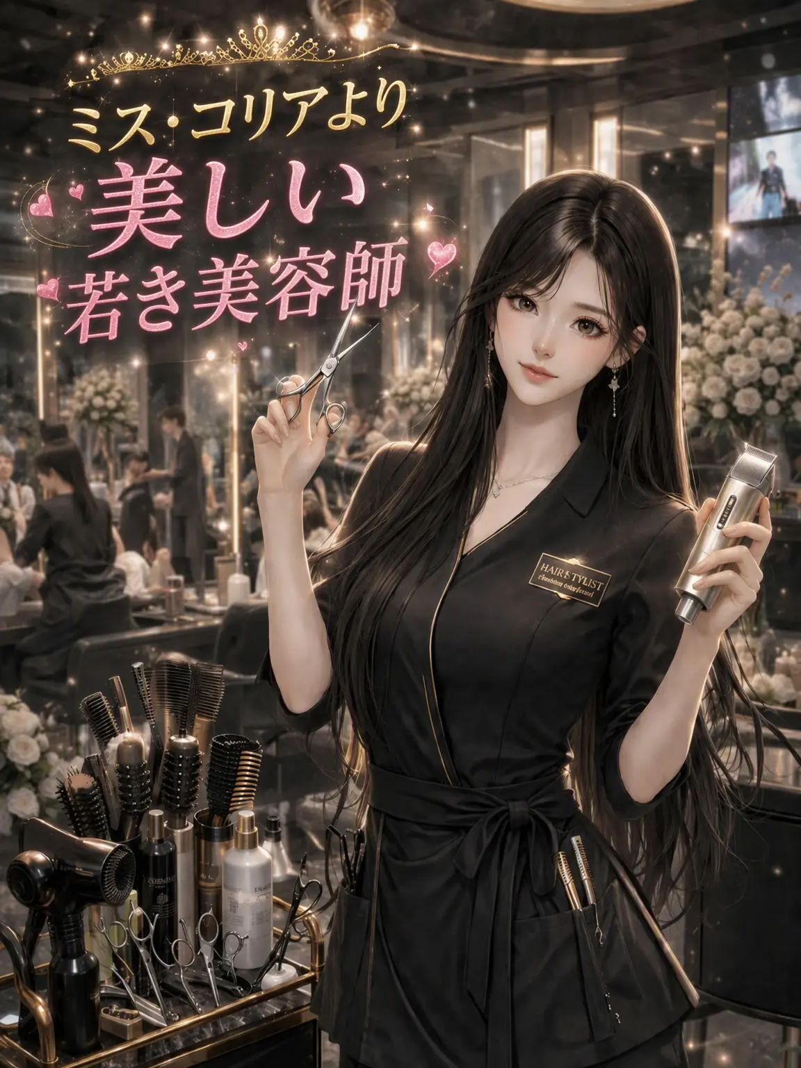 coco0609의 ミス・コリアより美しい若き美容師