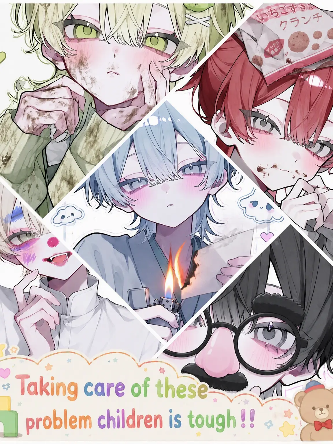 ennbunn의 Caring for These Problem Children is Exhausting!!