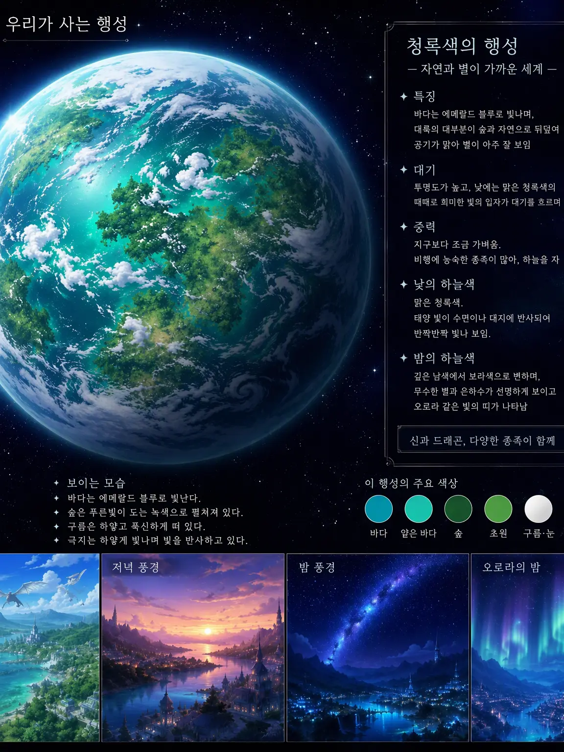 WhiteBadge9515의 나의 OC들과 느긋한 일상을
