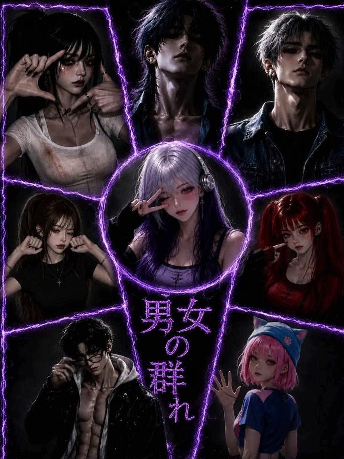 DAS-PIAY의 男女グループ + (狐2匹)