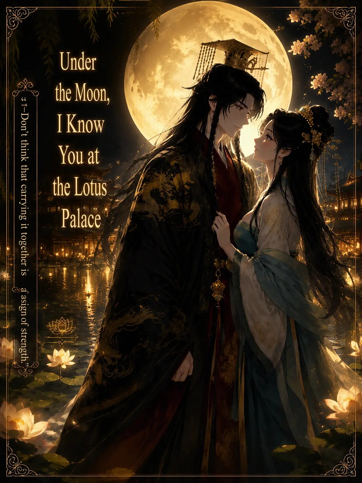 anmu_의 Moonlight, Lotus Palace, and You