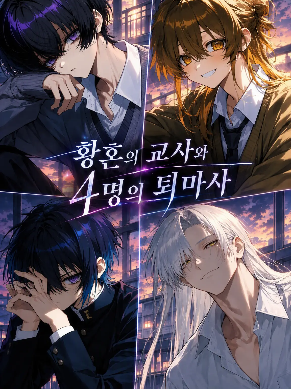 nanashi_mu의 황혼의 교사와 4인의 퇴마사
