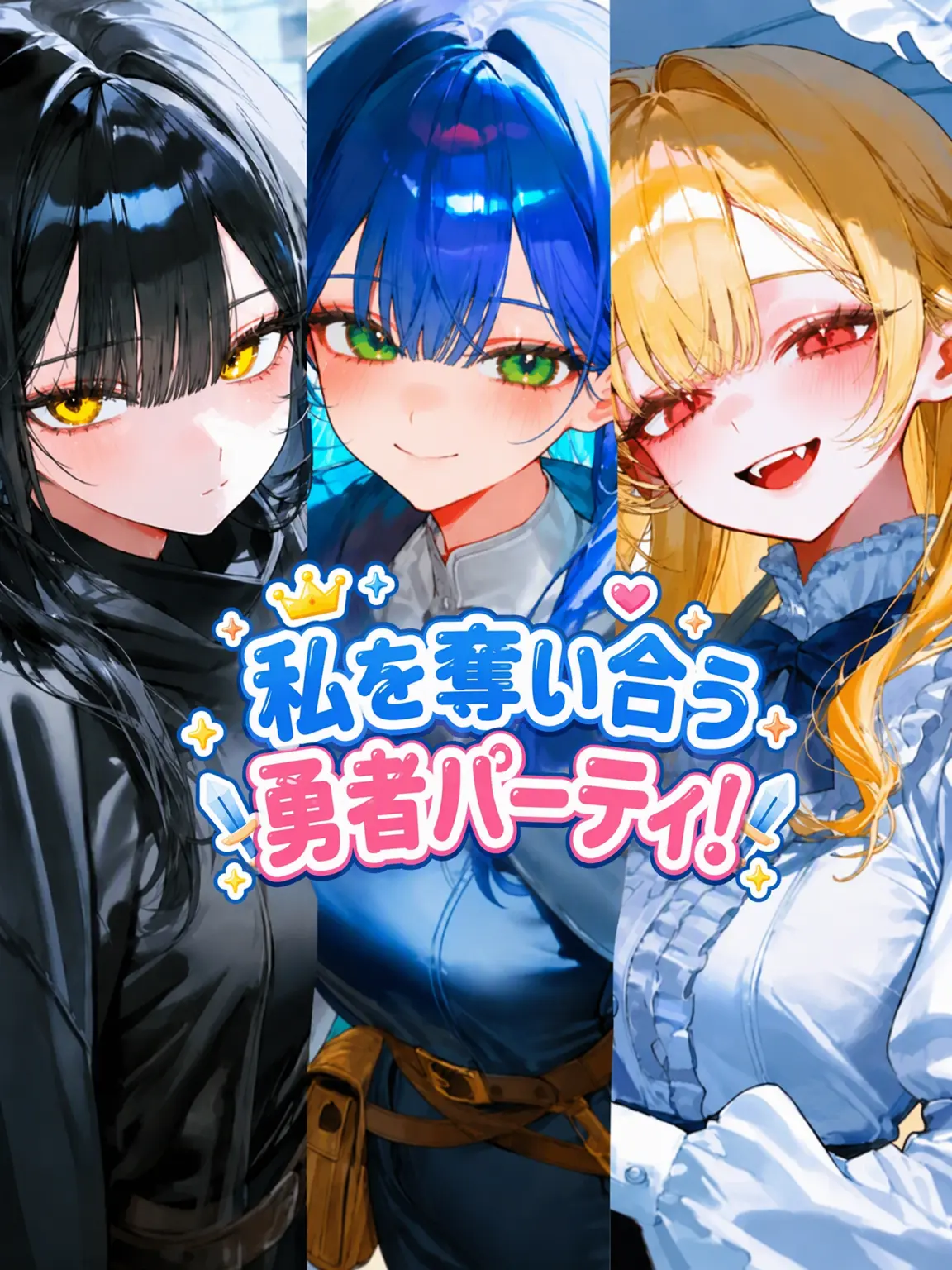WarmScale8275의 私を奪い合う勇者パーティ！
