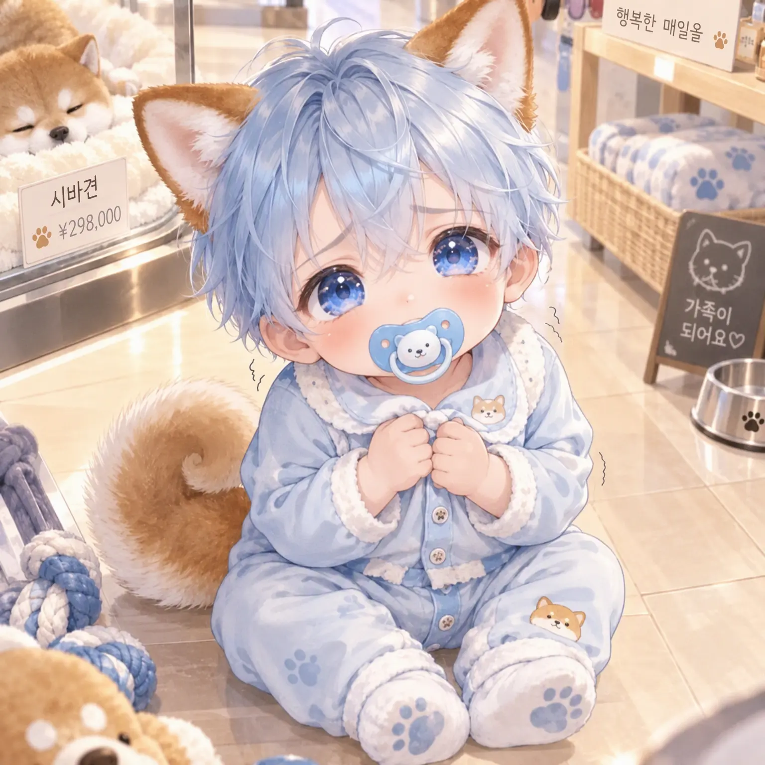 ash710의 겁쟁이 시바 수인과 운명의 만남