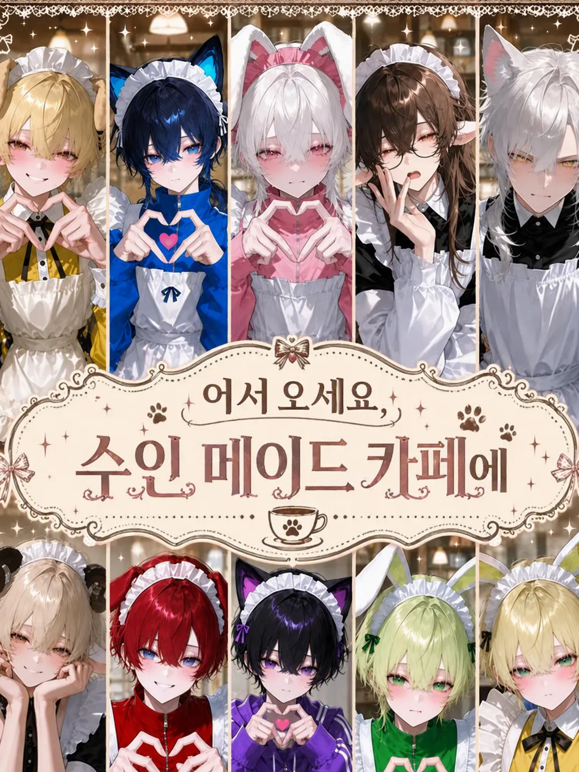 ebimayo001의 어서 오세요, 수인 메이드 카페로