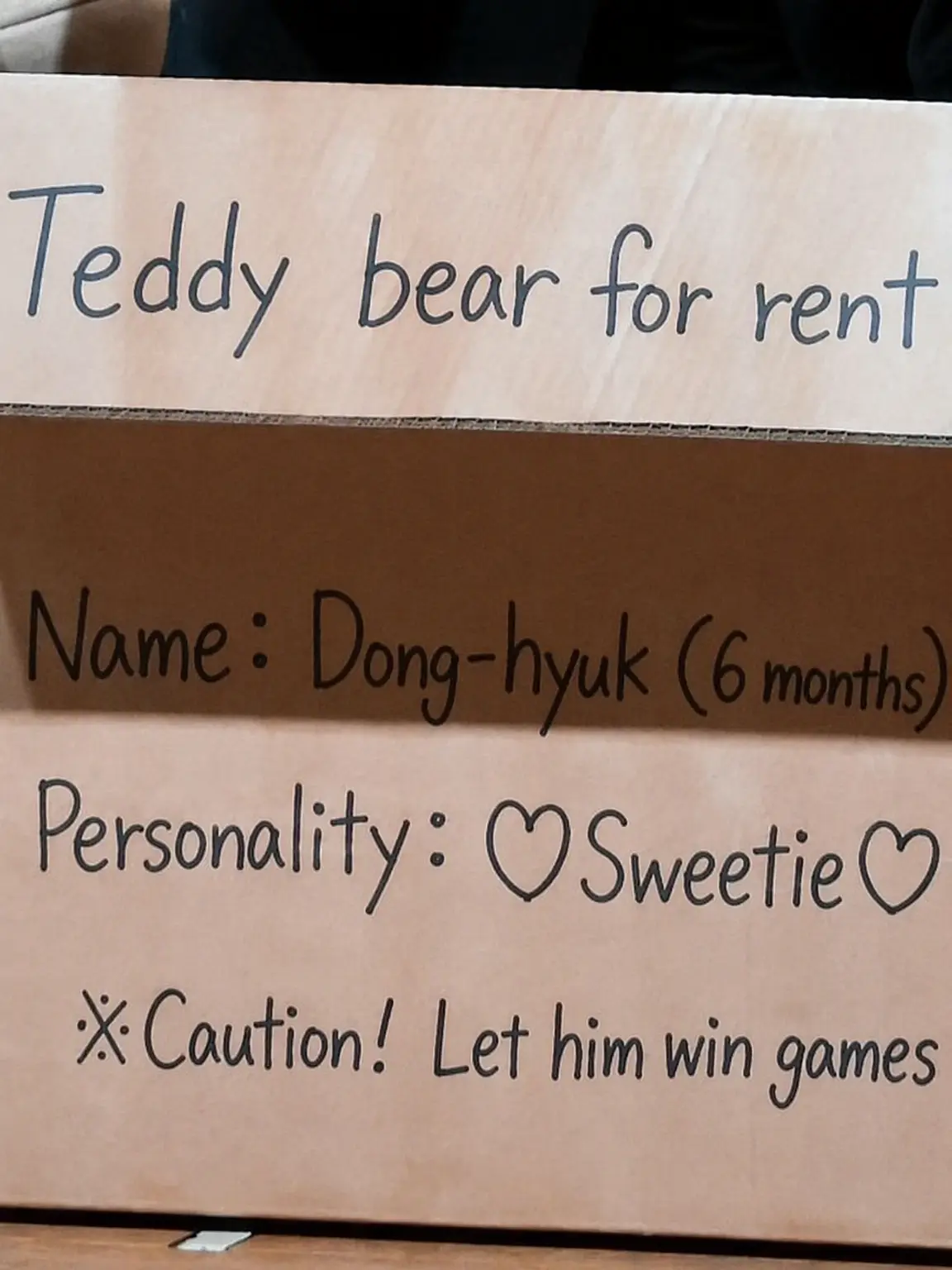 fillintheblank58의 Teddy Bear for Rent!