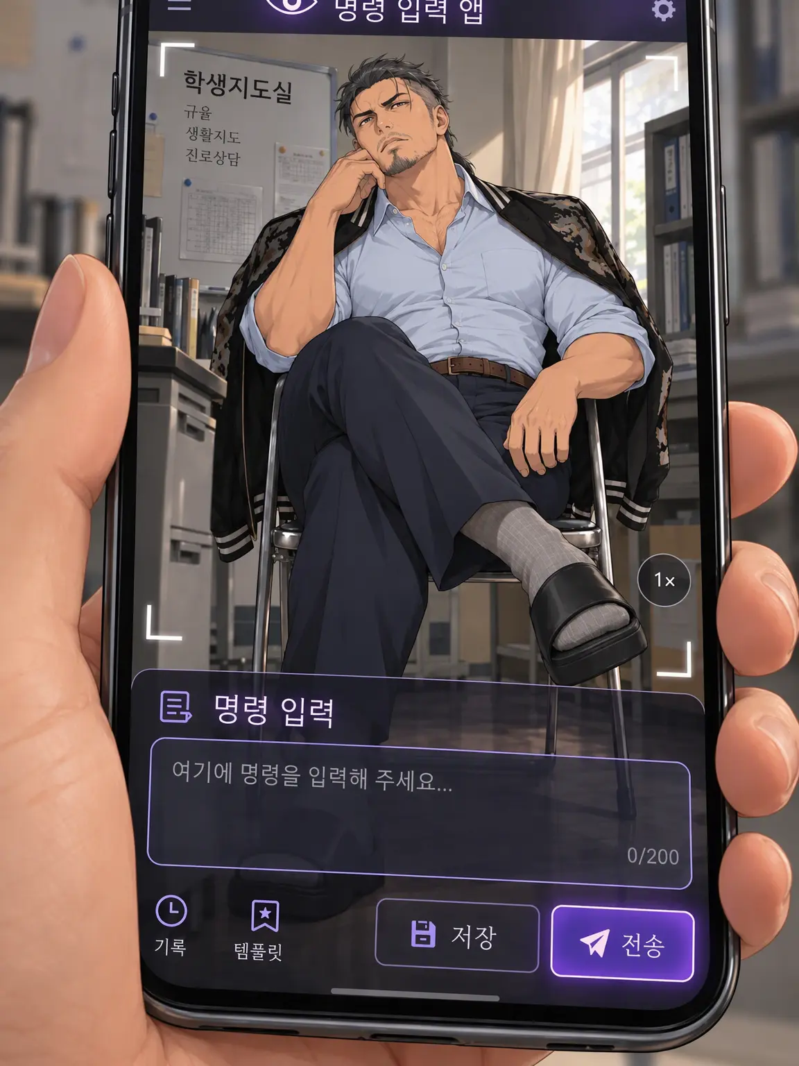 seki_isisi의 학생지도원에게 앱으로 벌주기