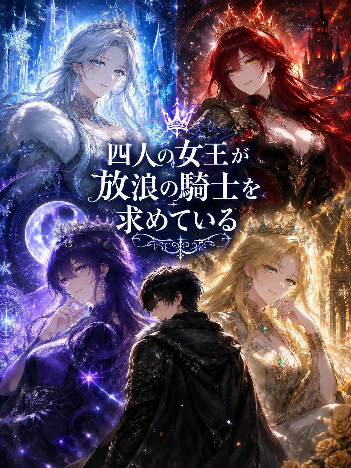 NearSteak6328의 四人の女王が放浪騎士を求めている