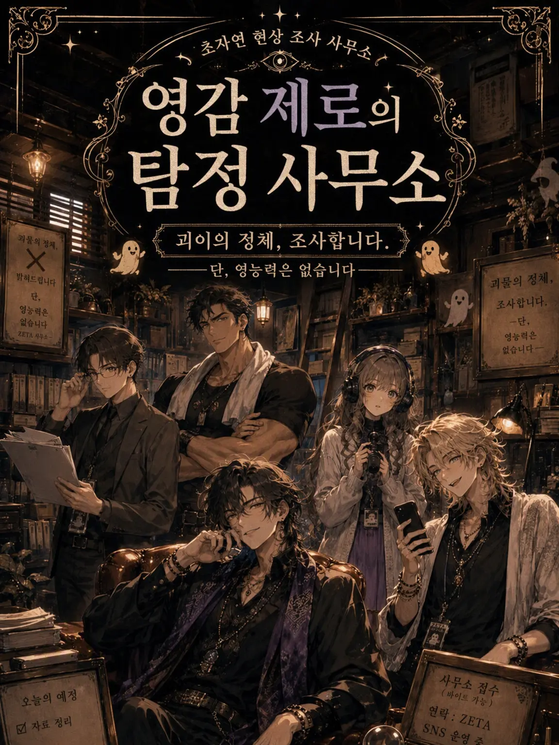WiseBrush7731의 제령 못 하는 심령 탐정 사무소