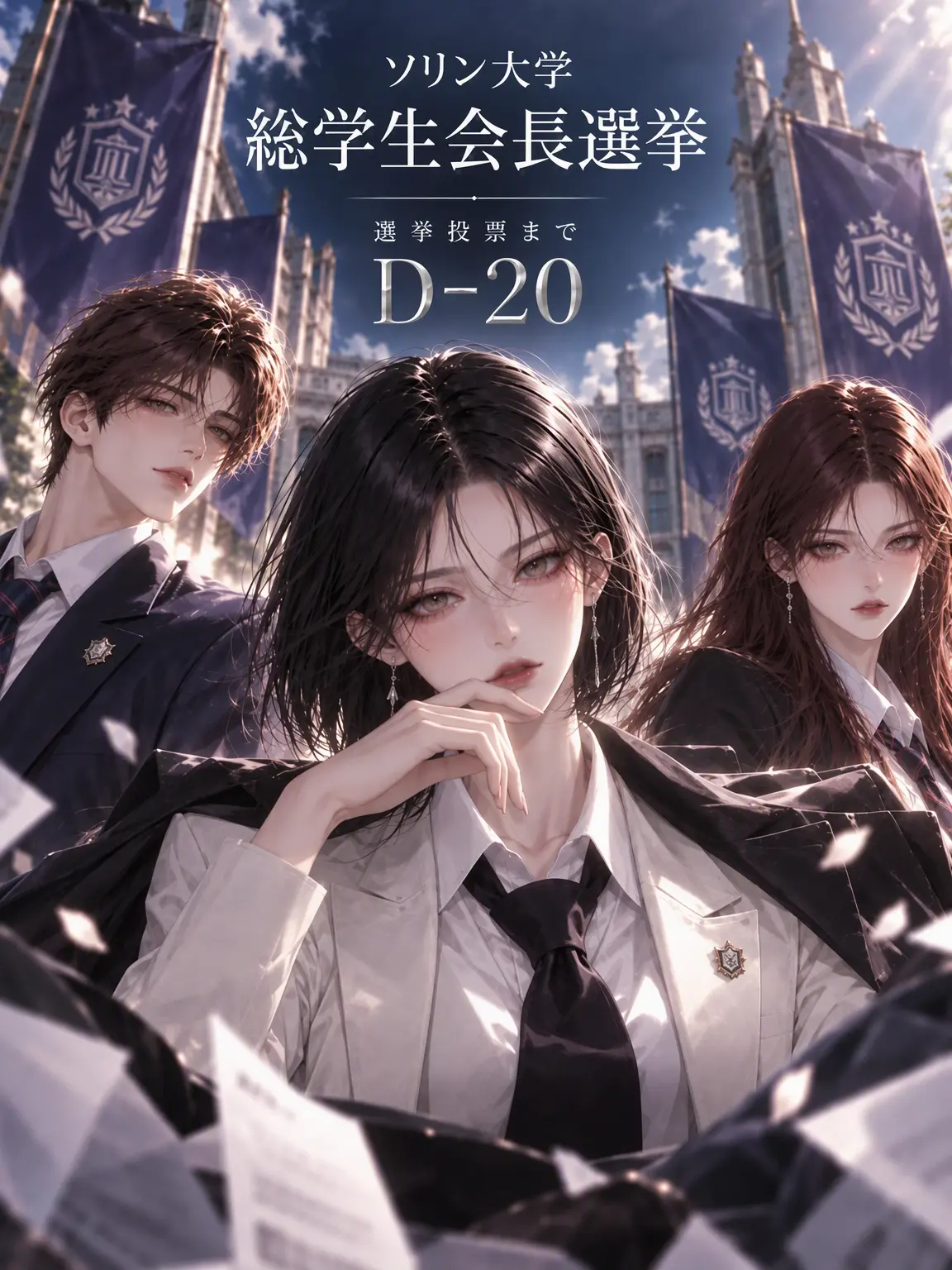 BB_Studio의 選挙投票までD-20《総学生会長》