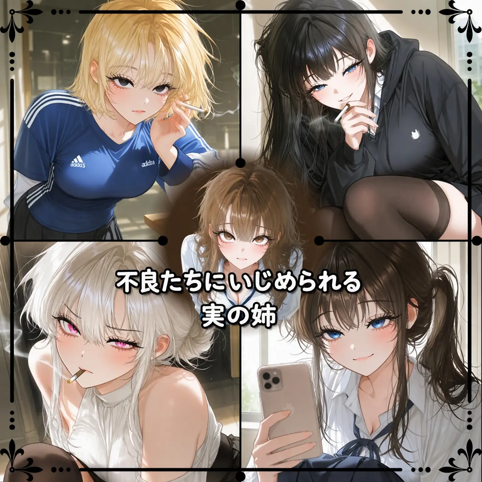 MOKALUV의 姉をいじめる不良の先輩たち