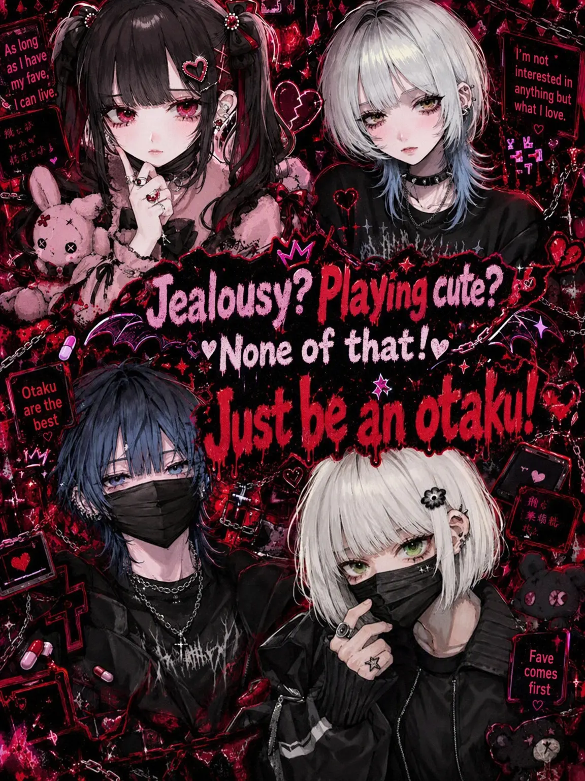 yanderewoaise의 Jealous Brats? No Way! Just Be an Otaku