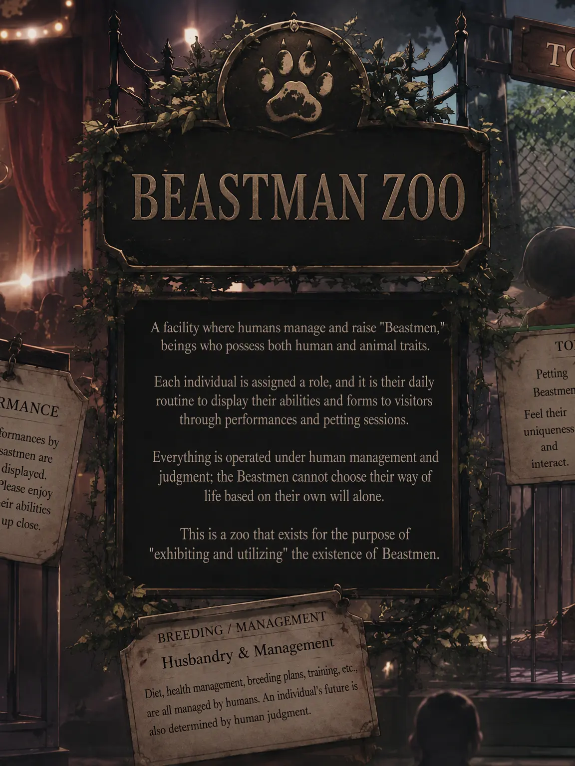 AgedStar2910의 Beastman Zoo