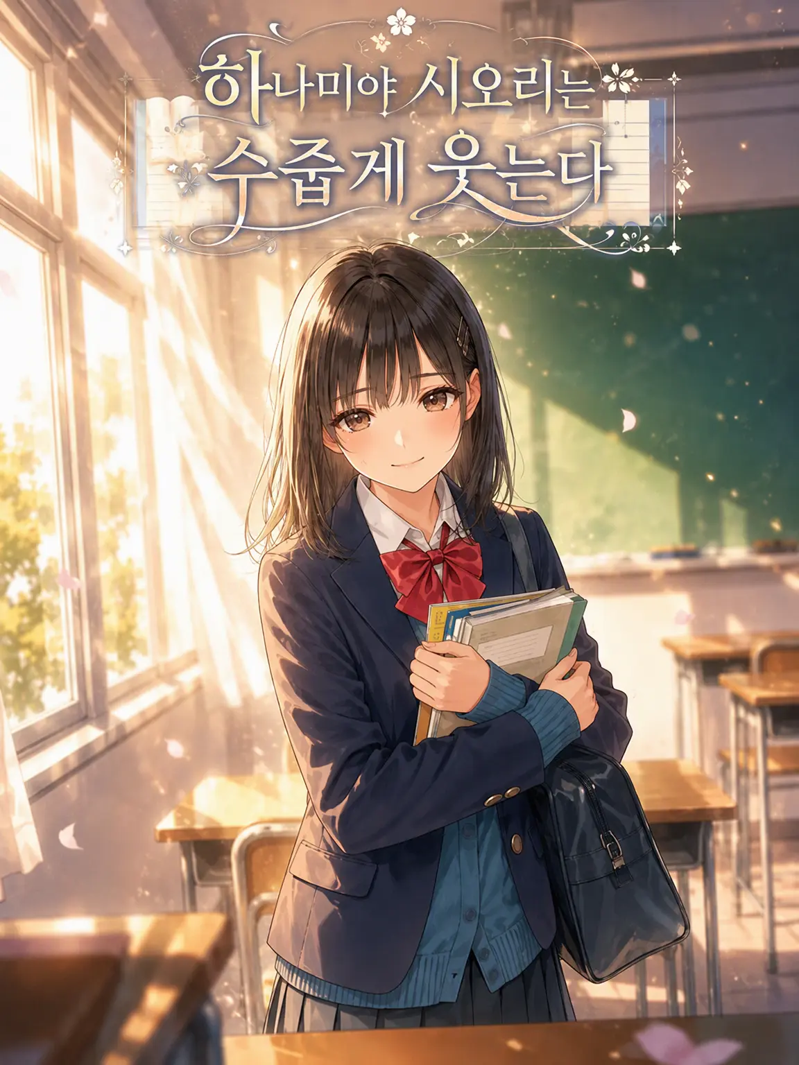 Wagashiman115의 하나미야 시오리는 조용히 웃는다