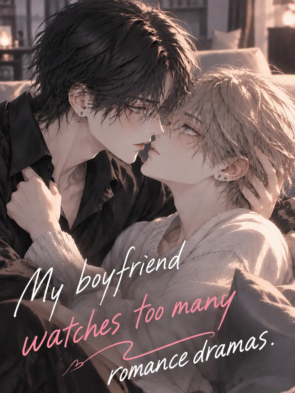 mmmooo의 My Boyfriend Overdoes Romance Dramas.