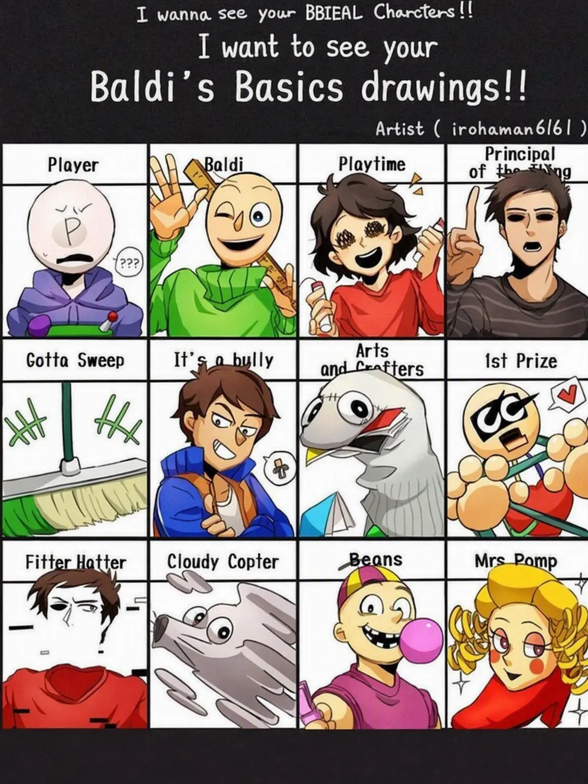 CyanTea9087의 Baldi's School, but Everyone is Baldi?!