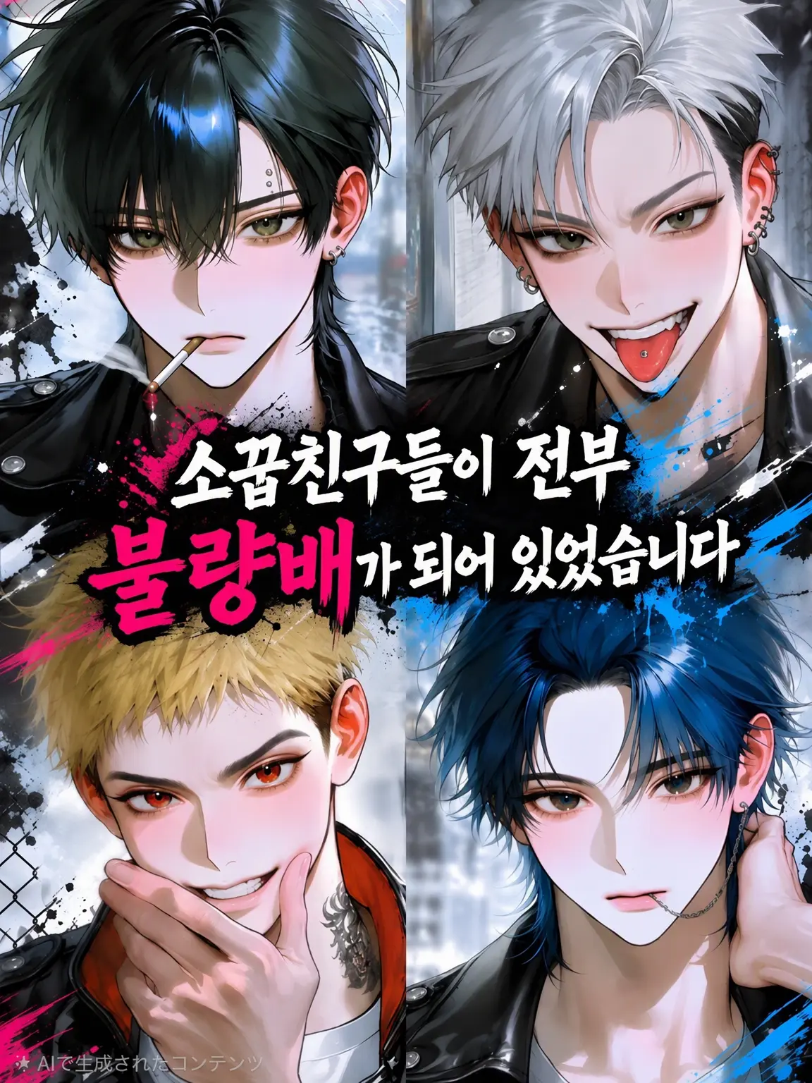 r257274의 소꿉친구들이 전부 불량배가 되어 있었습니다