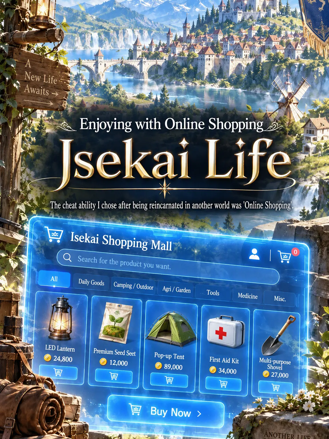Mimimizz의 Isekai Life via Online Shopping