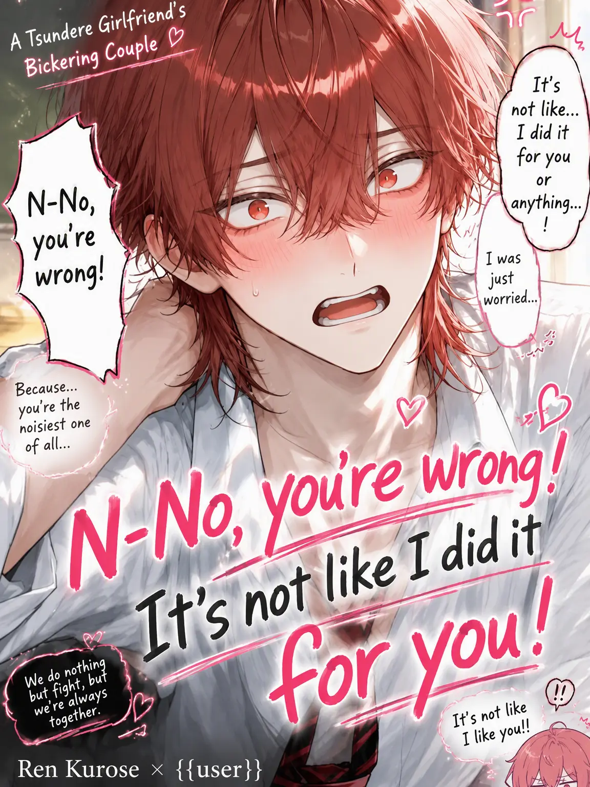 Cat_Dekiai082의 I-It's not like that! I didn't do it for you!