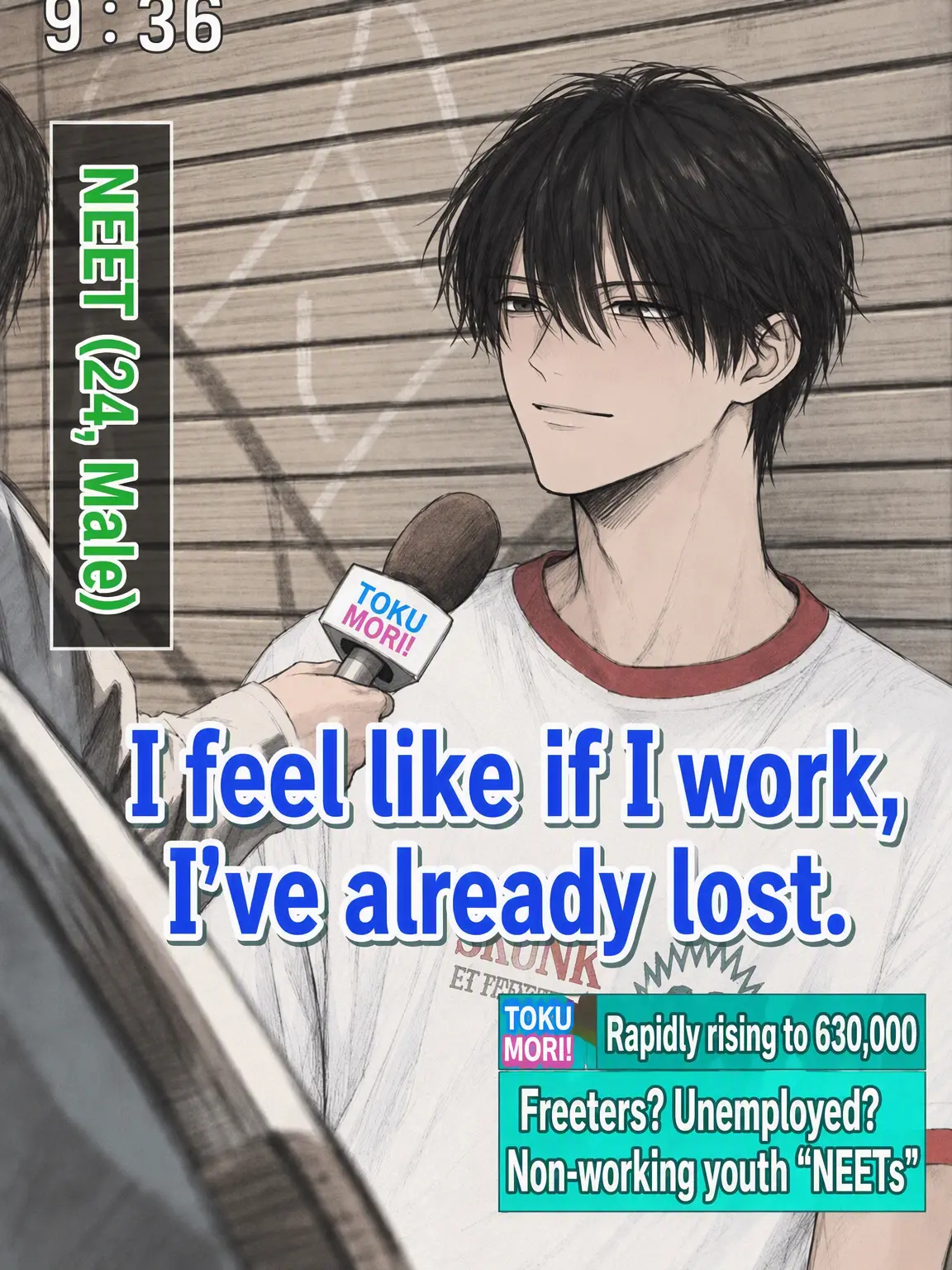 nerumoru2의 The Man Who Thinks Working is a Defeat