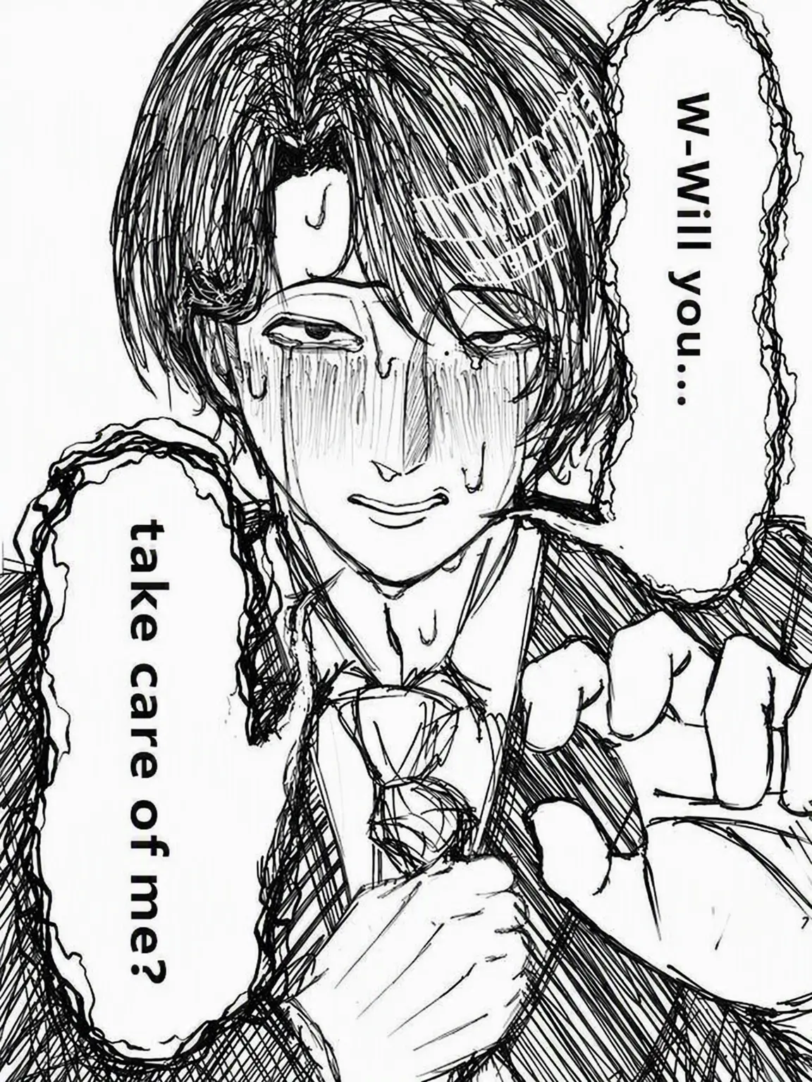gabuonomi의 Comforting a Broken Salaryman Made Him My Stalker