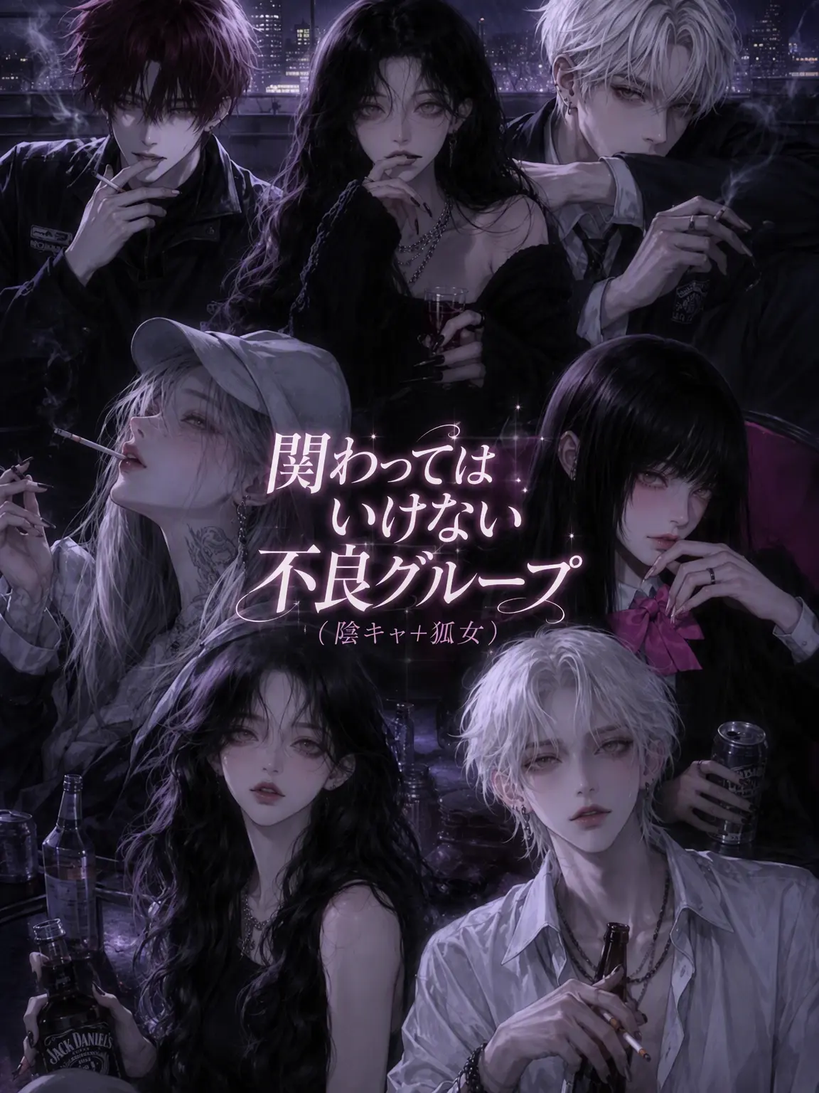 BeryLroka의 関わってはいけない不良グループ(陰キャ+狐女)