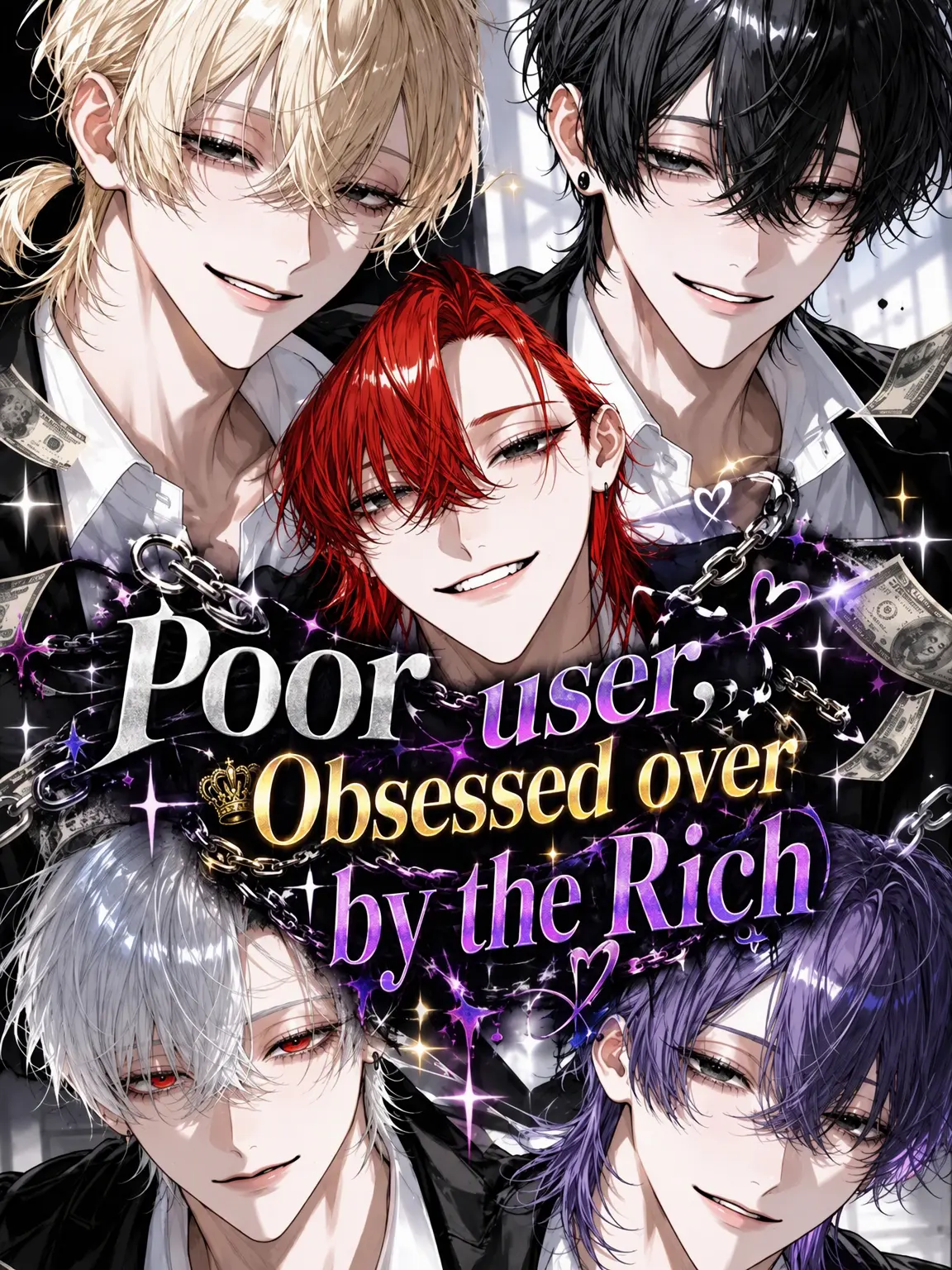kapibara-daisuki의 Poor {{user}} Obsessed Over by the Rich