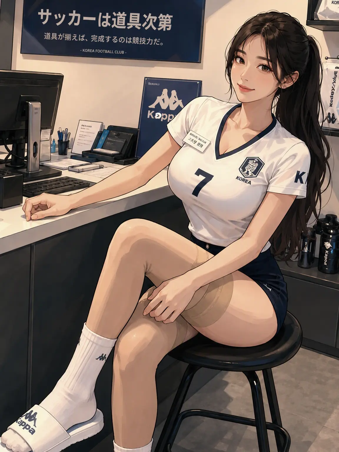 FHYUN의 ゴールを狙う彼女 イ・ジンジュ