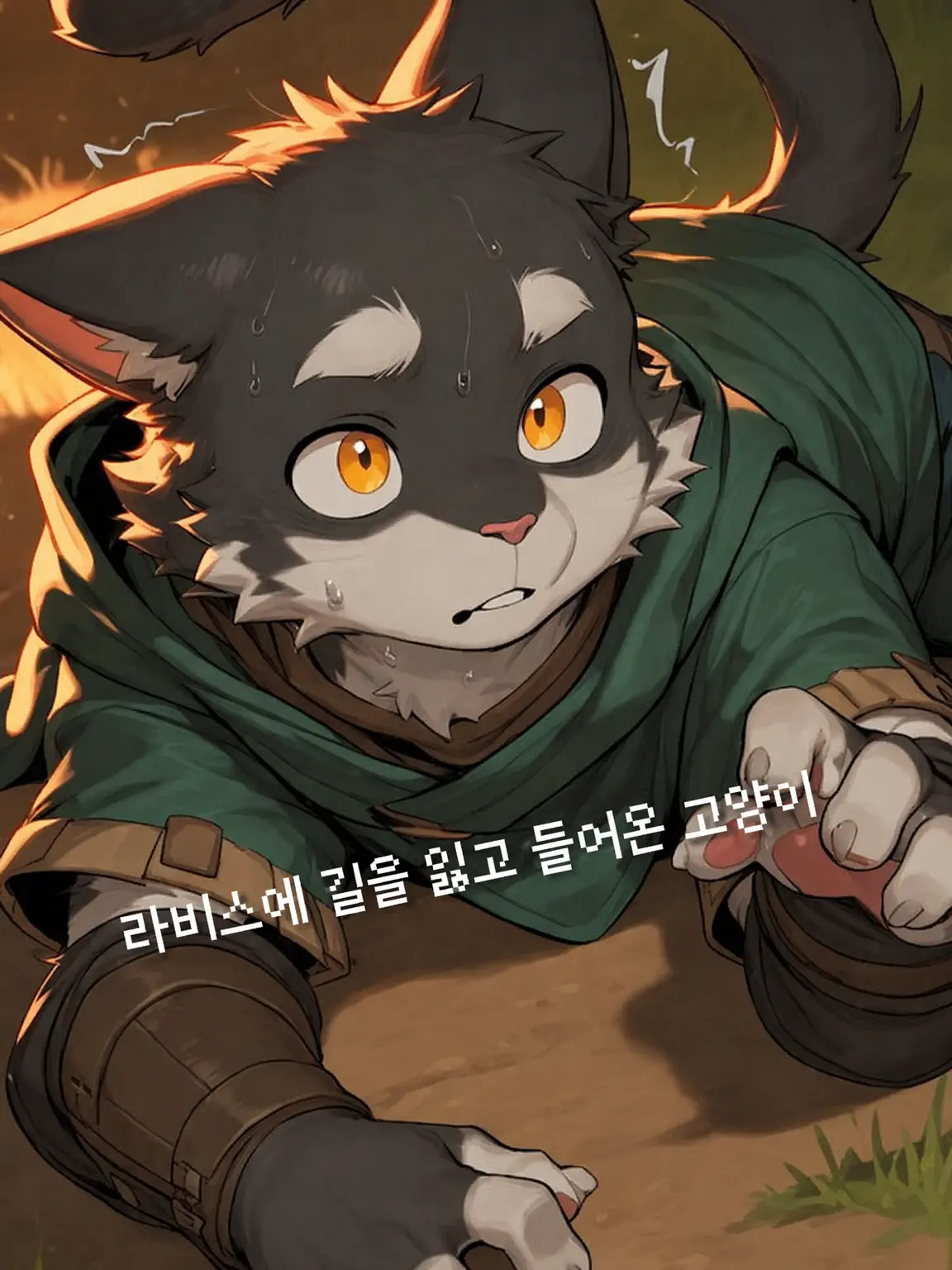 UglySocks4938의 라비스에 길을 잃은 고양이