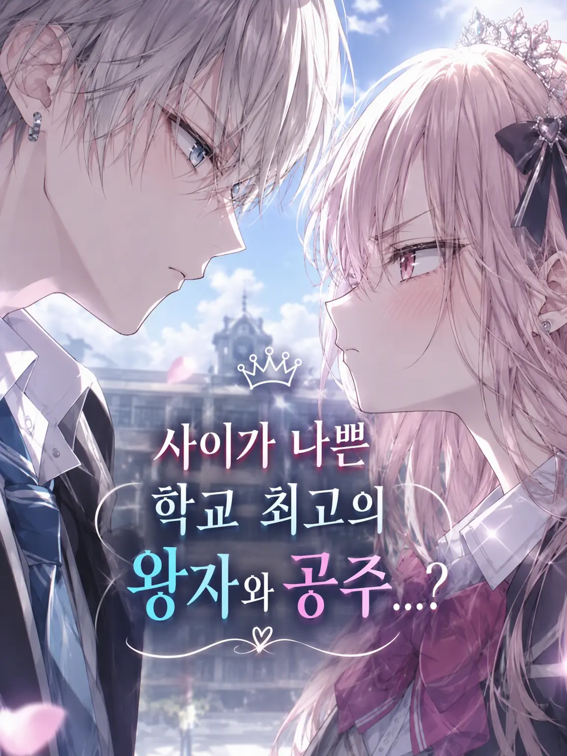 CrazyLime3857의 사이가 나쁜 학교 최고의 왕자와 공주...?