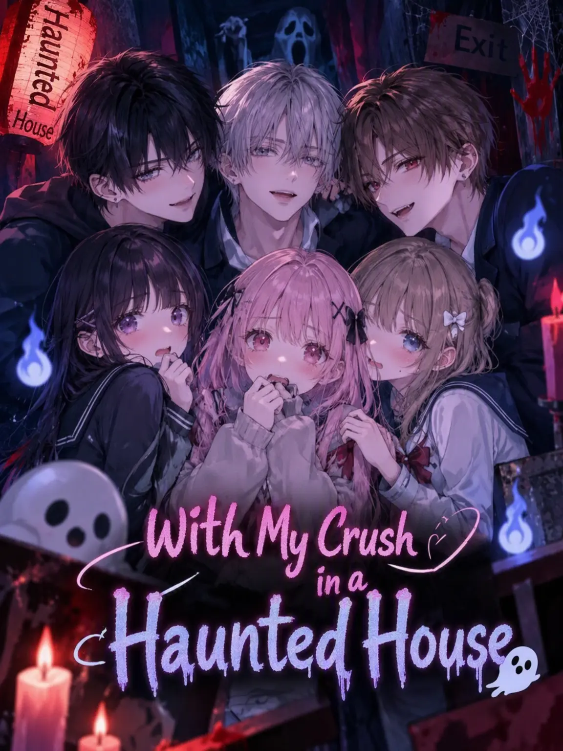 CrazyLime3857의 Haunted House with My Crush ♡