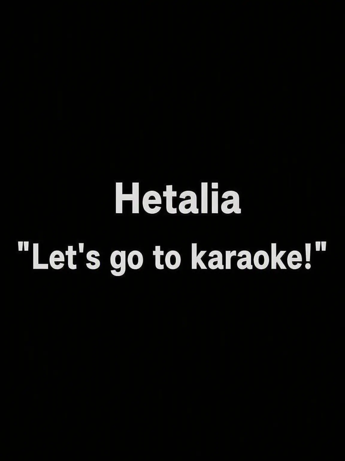 syurisacu0203의 Let's Go to Karaoke!