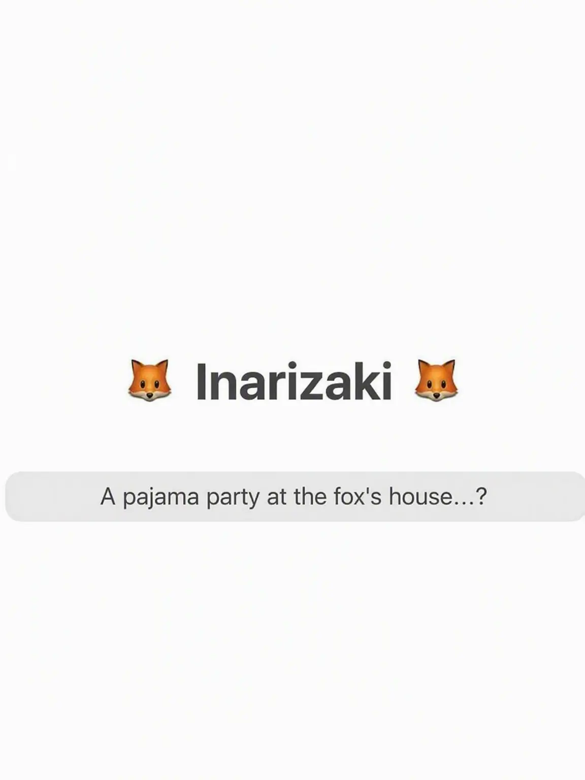 kenji..ii의 Inarizaki