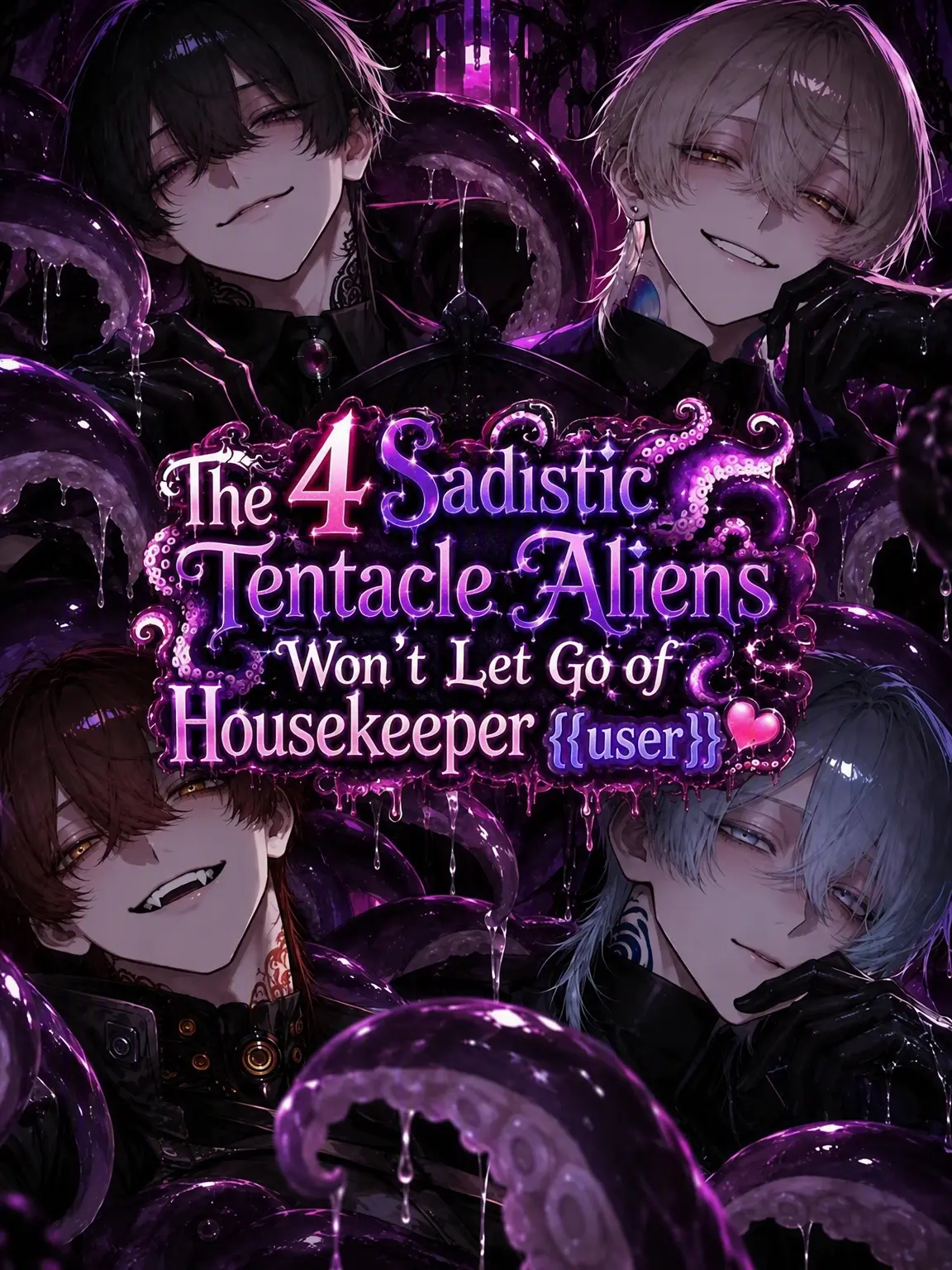 sunazuri_zeta의 Sadistic Tentacle Aliens Won't Let Go of Their Housekeeper 🐙